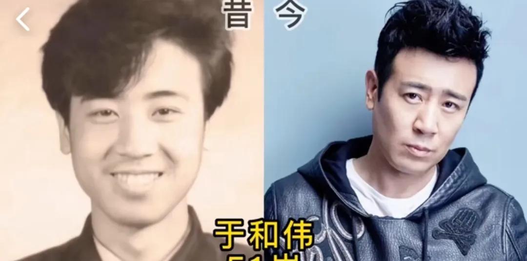 10位叔圈顶流明星今昔对比，王阳被封“拽王”第1位:于和伟第2位:刘奕君第