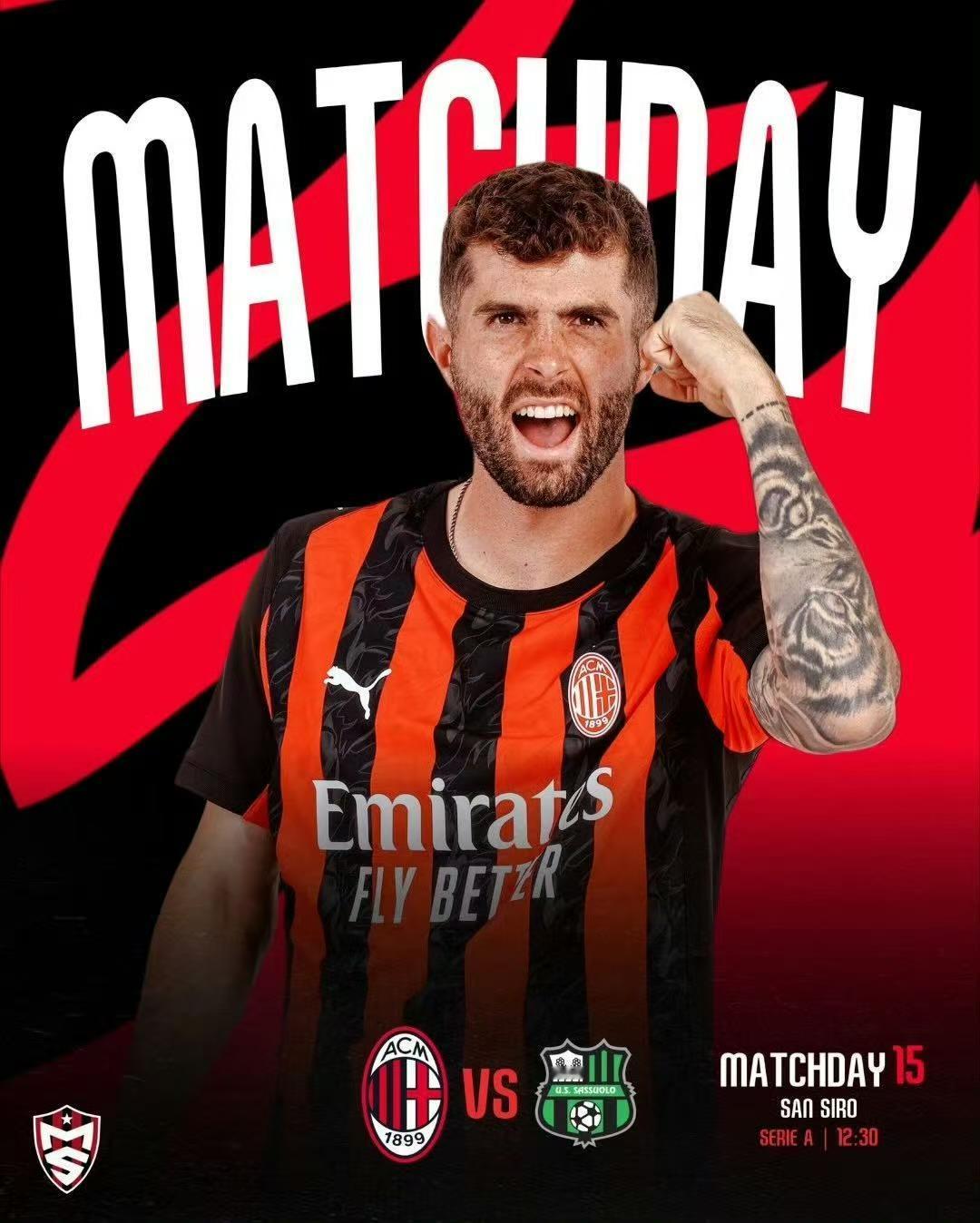 这场球米兰换人出现了问题！米兰2比2平萨索洛，很遗憾没有拿到3分。在2比1领先