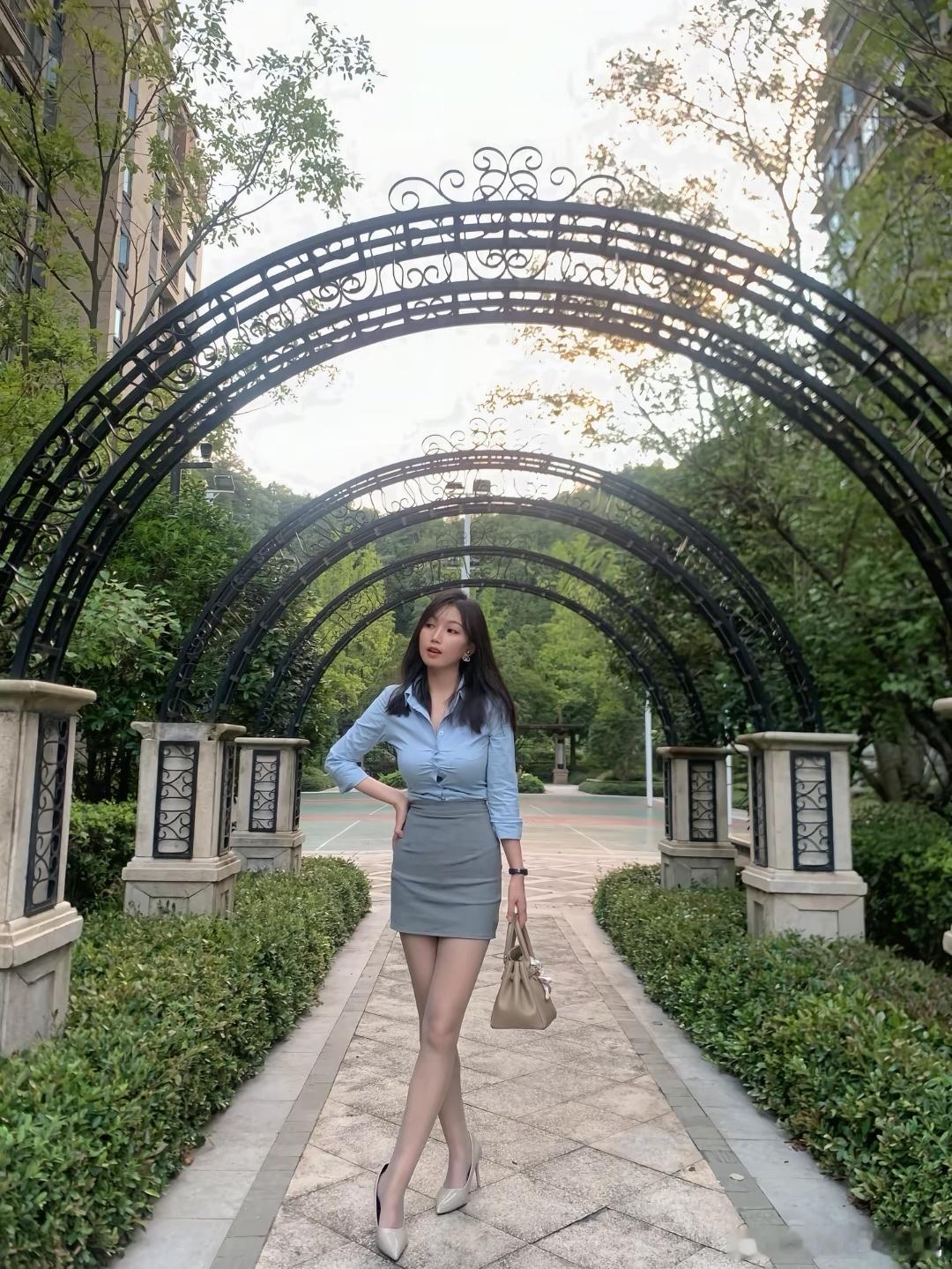 顶级街拍肉色，灰色精彩人像​​​
