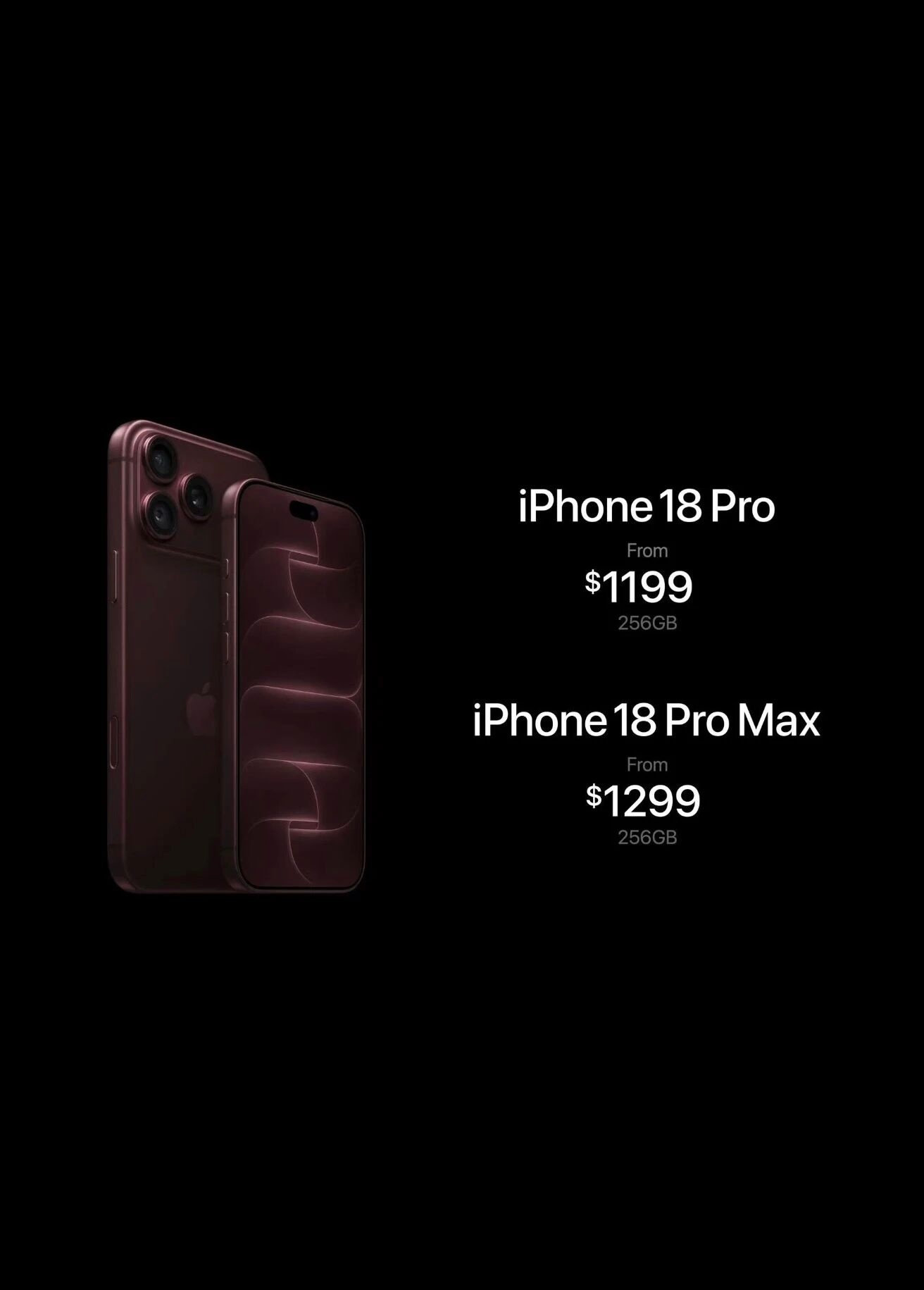 本来呢想给你买iPhone18ProMax但是我每次给你发消息你都很晚