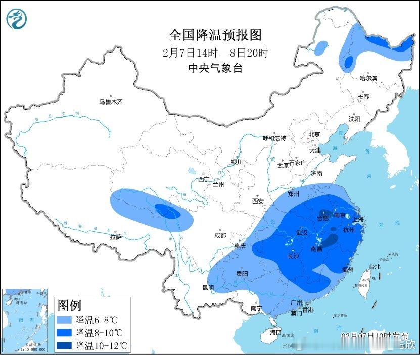 中央气象台发布寒潮大风预警这个话题如果说寒潮和大风双预警更严谨。因为寒潮、大