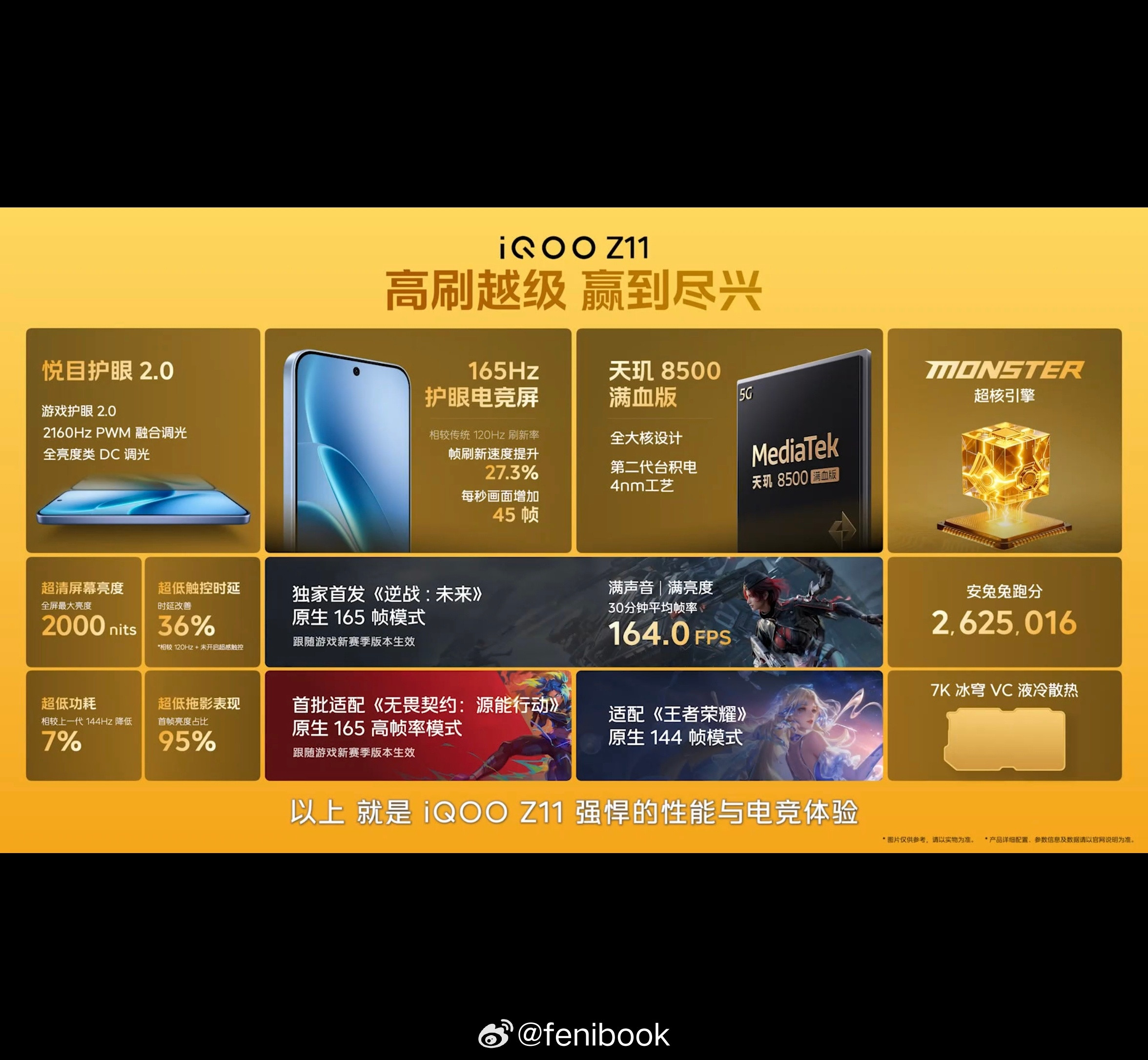 iQOOZ11搭载天玑8500满血版处理器，蓝厂目前最大的一块电池，9020m