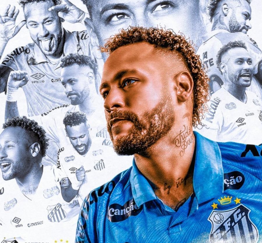 TNT体育巴西独家消息，内马尔明日将代表桑托斯出战，在巴西圣保罗州联赛复出！北京