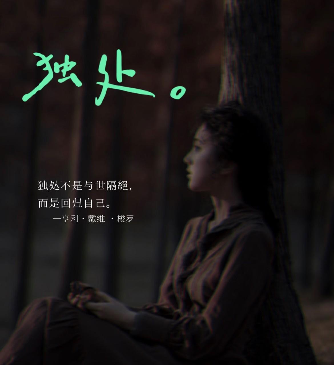 独处，才是成年人最顶级的活法！正如叔本华所说：“只有当一个人独处的时候，他