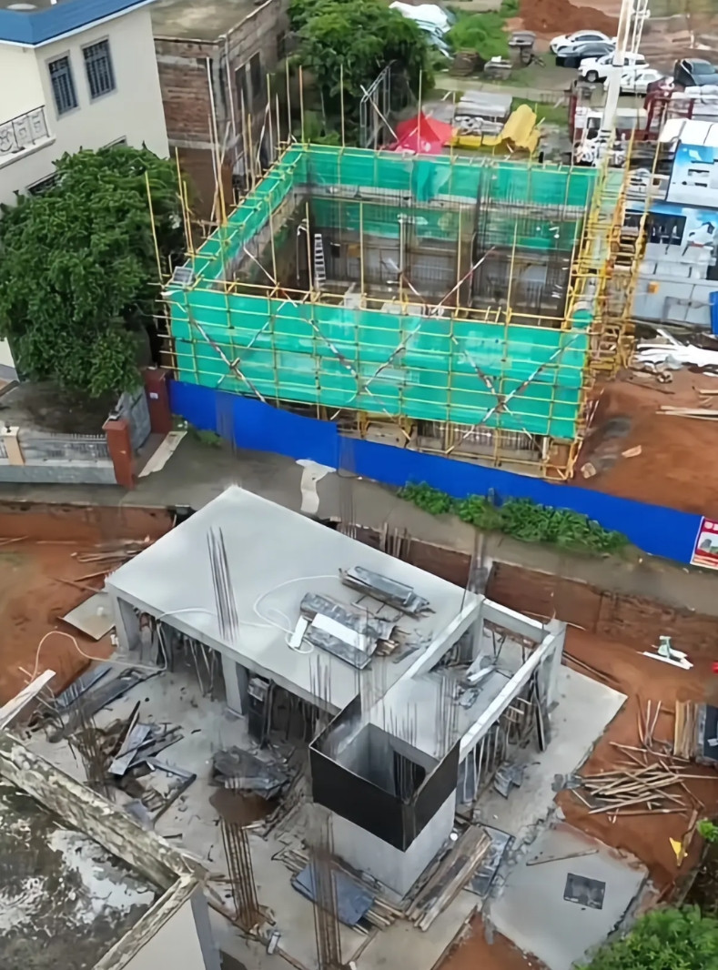 想问一下大家，全红婵家新建的房子，到底是哪家建筑公司在做？这施工进度也太慢了