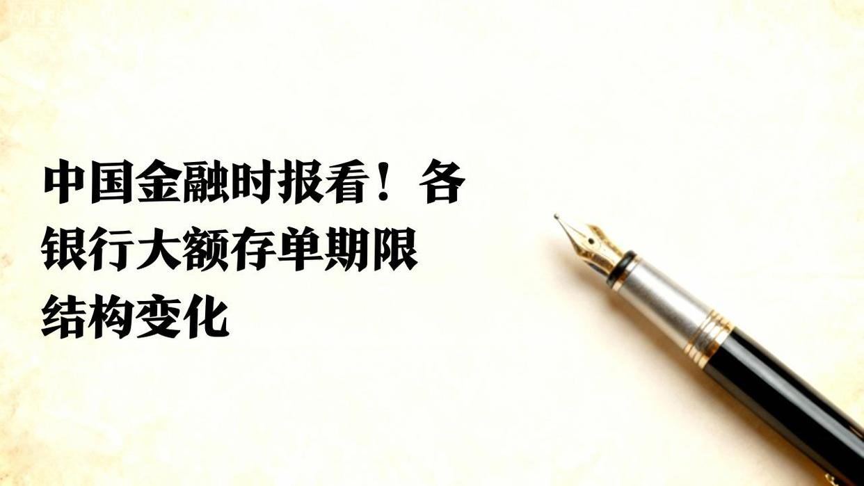 中国金融时报：目前各银行大额存单期限结构已明显“短期化”。工行“大额存单”仅剩余