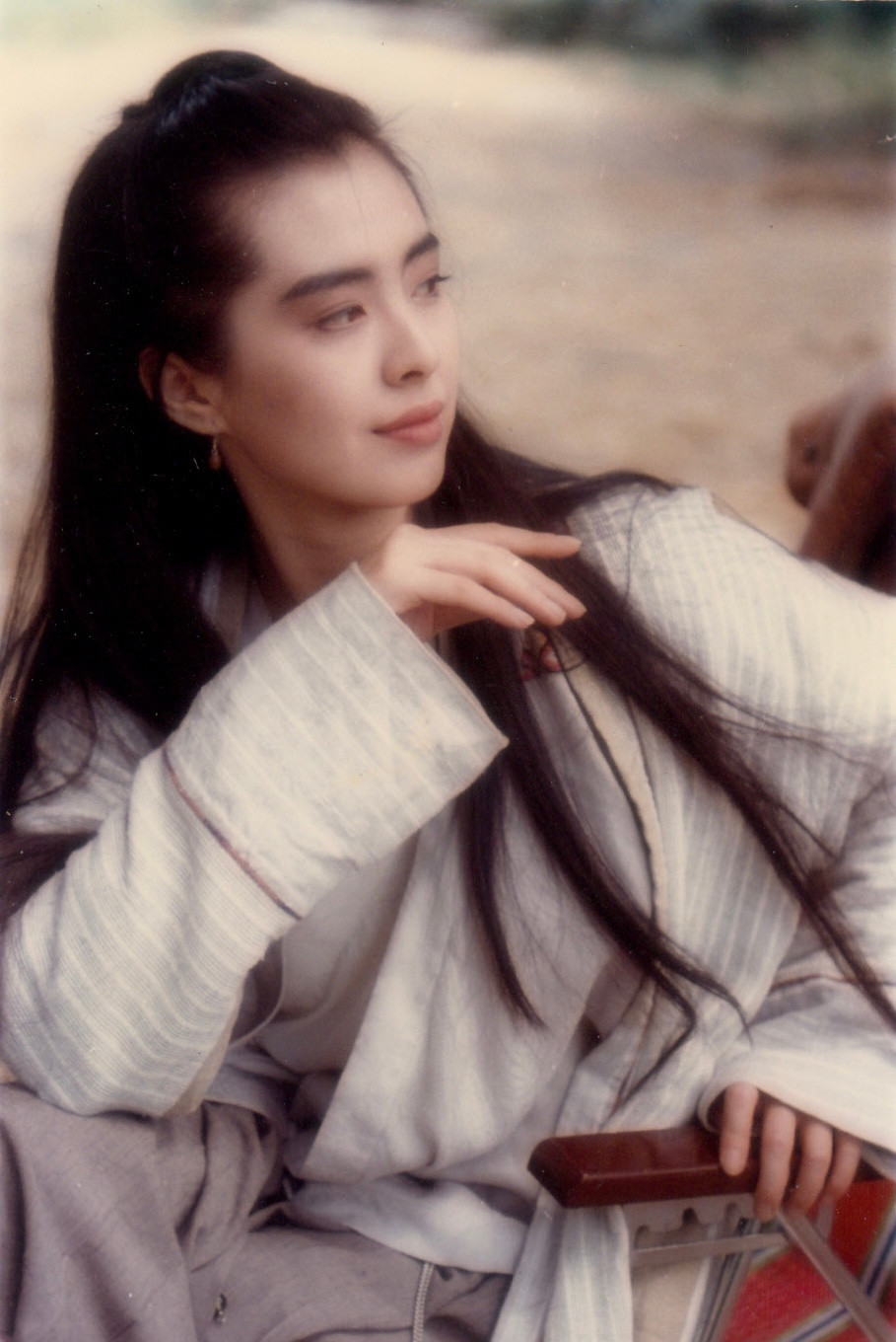 1993年，《新流星蝴蝶剑》中的王祖贤。