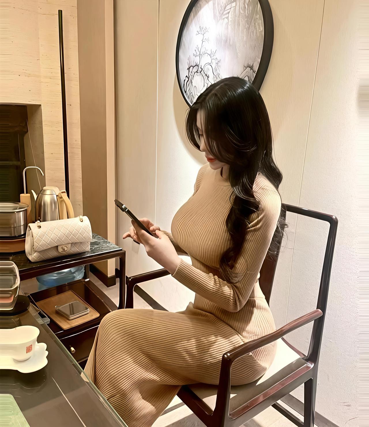 美女的美丽真不只是靠脸。公司年会上，那个穿白衬衫黑裙子的实习生，让浓妆艳抹的人都