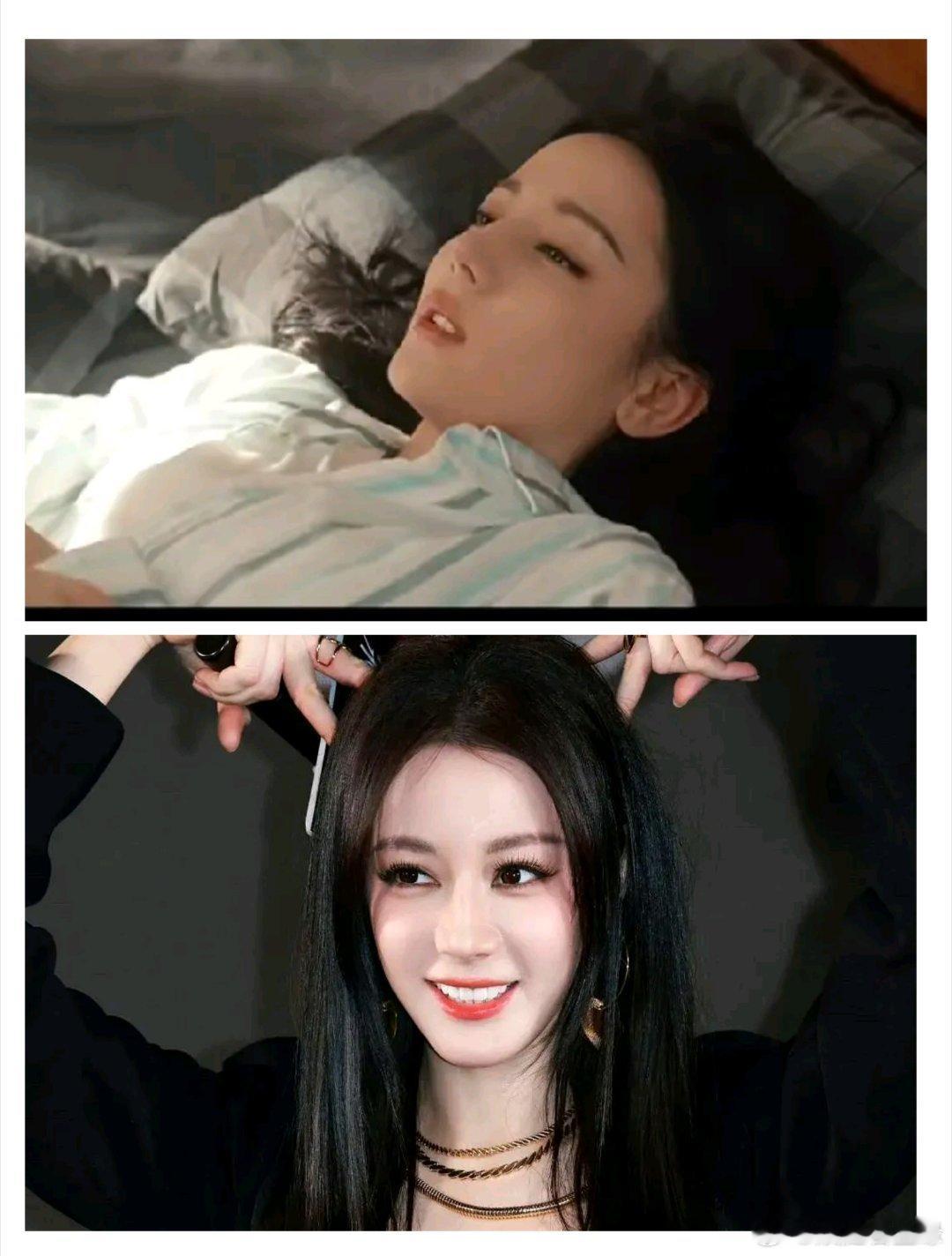 网友吐槽国产剧女主带妆起床迪丽热巴《枭起青壤》剧中这一幕又被网友吐槽了！起因是剧