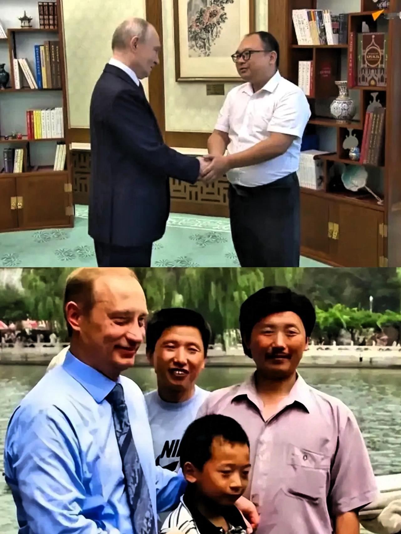 大国博弈那么激烈，谁能想到这次访华行程里，最出圈的竟是个普通湖南大叔。俄总统