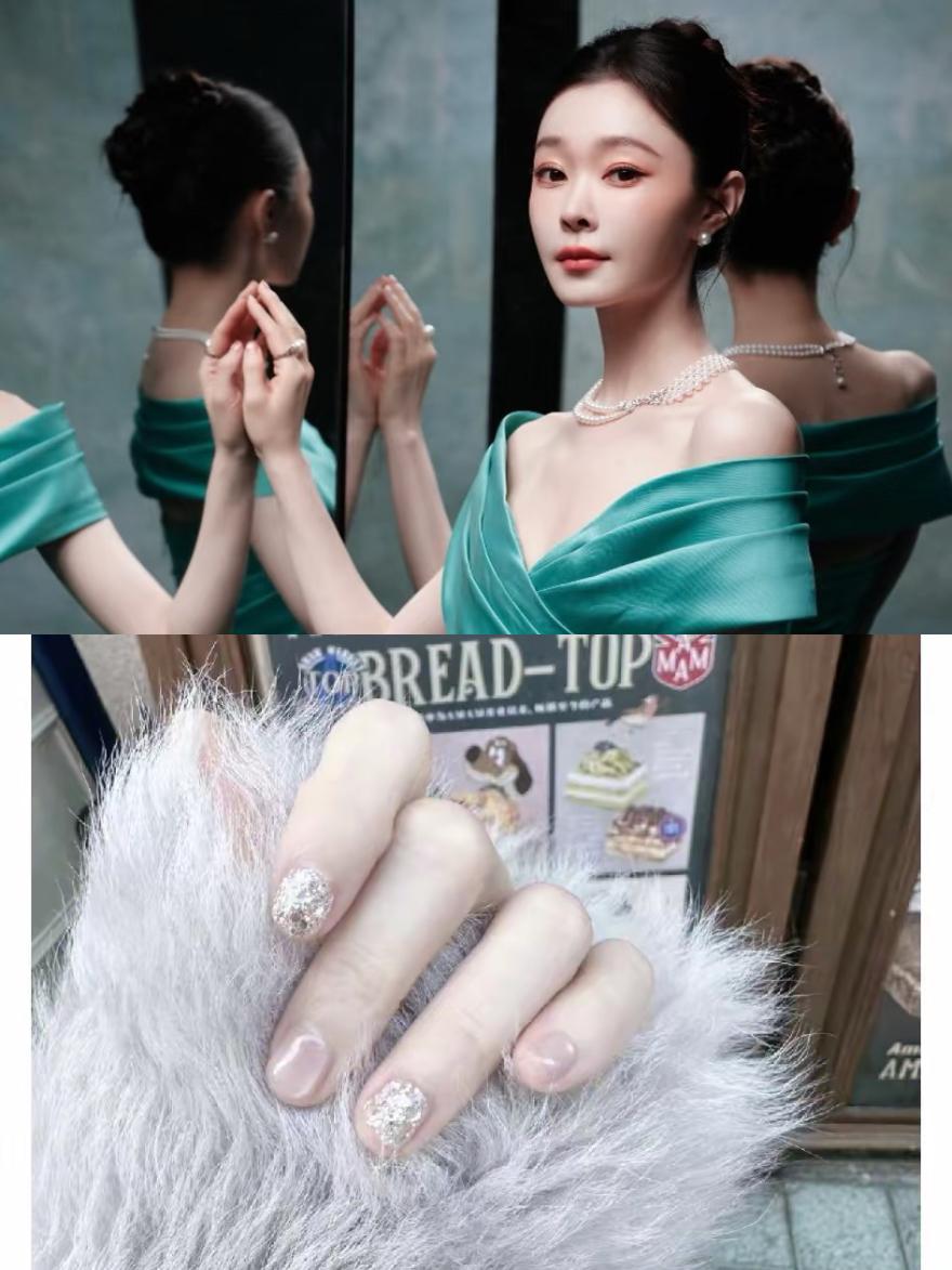 宋轶晒自己的新美甲！2月12日，宋轶在社交平台晒出了自己的新美甲，这手好白。