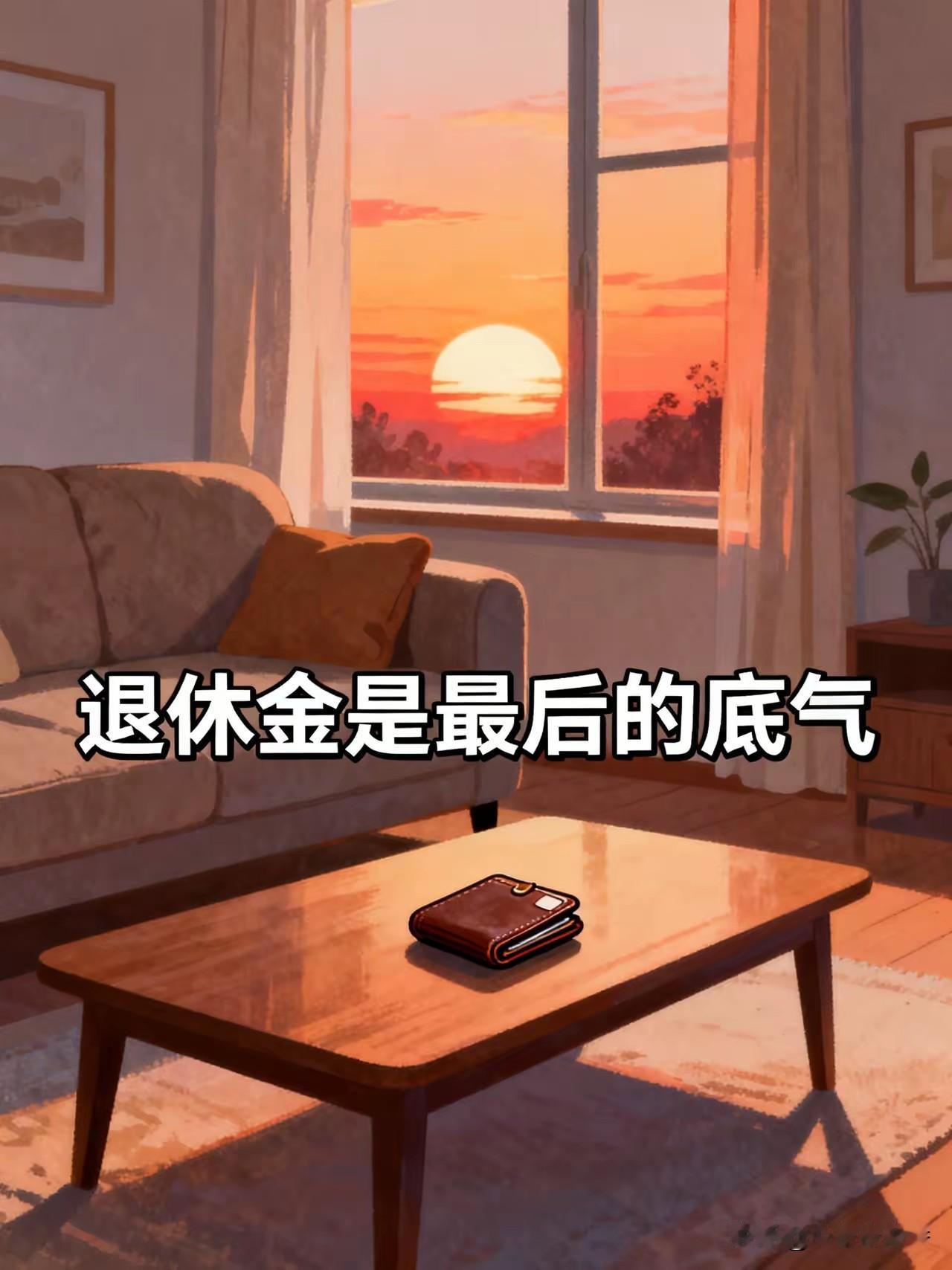 我现在终于明白了，为什么父母有退休金，儿女一般都不希望父母长命百岁人老了才敢说