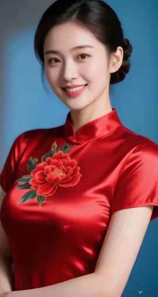 唯有牡丹真国色，花开时节动京城。多彩牡丹，多姿旗袍出水芙蓉，闭月羞花，沉