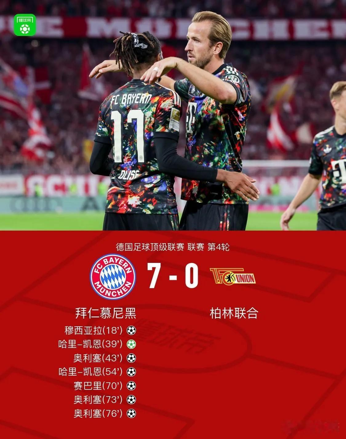 7-0大胜之后，德甲又要被拜仁统治。拜仁第二场比赛被沙尔克04逼平，当时德甲