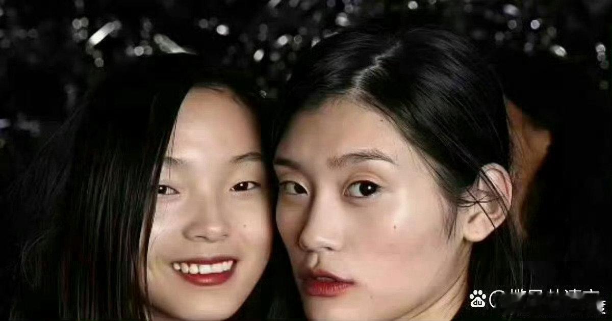看到奚梦瑶当模特的照片我惊呆了，原来她说这张脸花了很多钱是真的。​