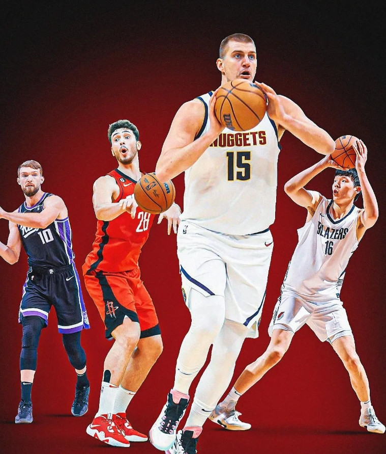 Clutchpoints提出：现如今新时代的中锋约基奇、申京，重点是也提到了杨瀚