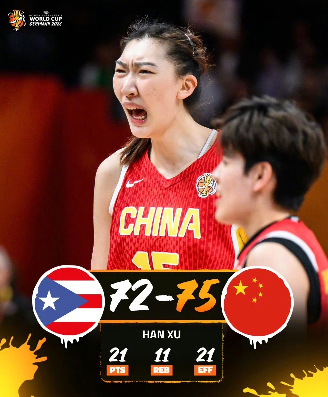 中国女篮有惊无险进八强全场比分胶着，多次平分、交替领先，末节66平陷入生死时刻
