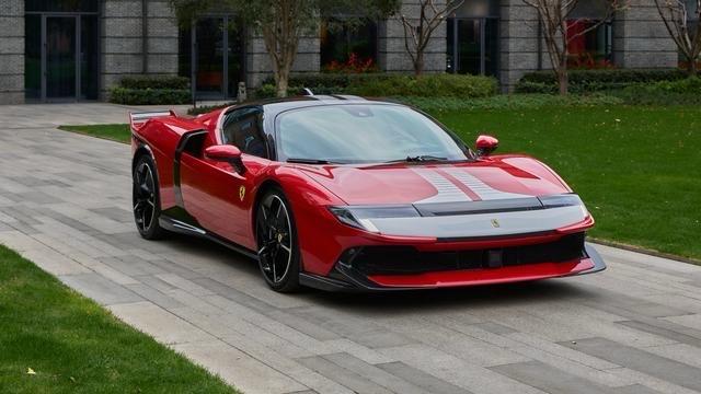 这款车是法拉利849Testarossa，作为SF90Stradale的继任