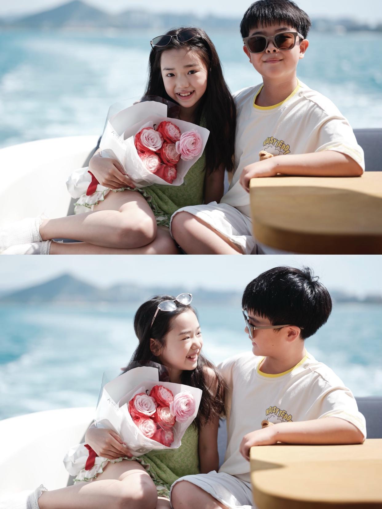 可能同样是带娃出游，第一次切身感受到明星那么有钱，有那么多钱……普通人哆哆