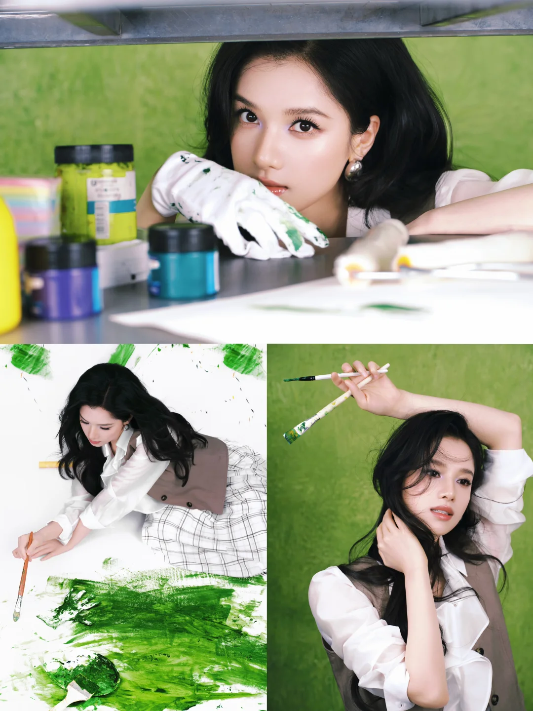 张婧仪的摩登新风采 ！😍