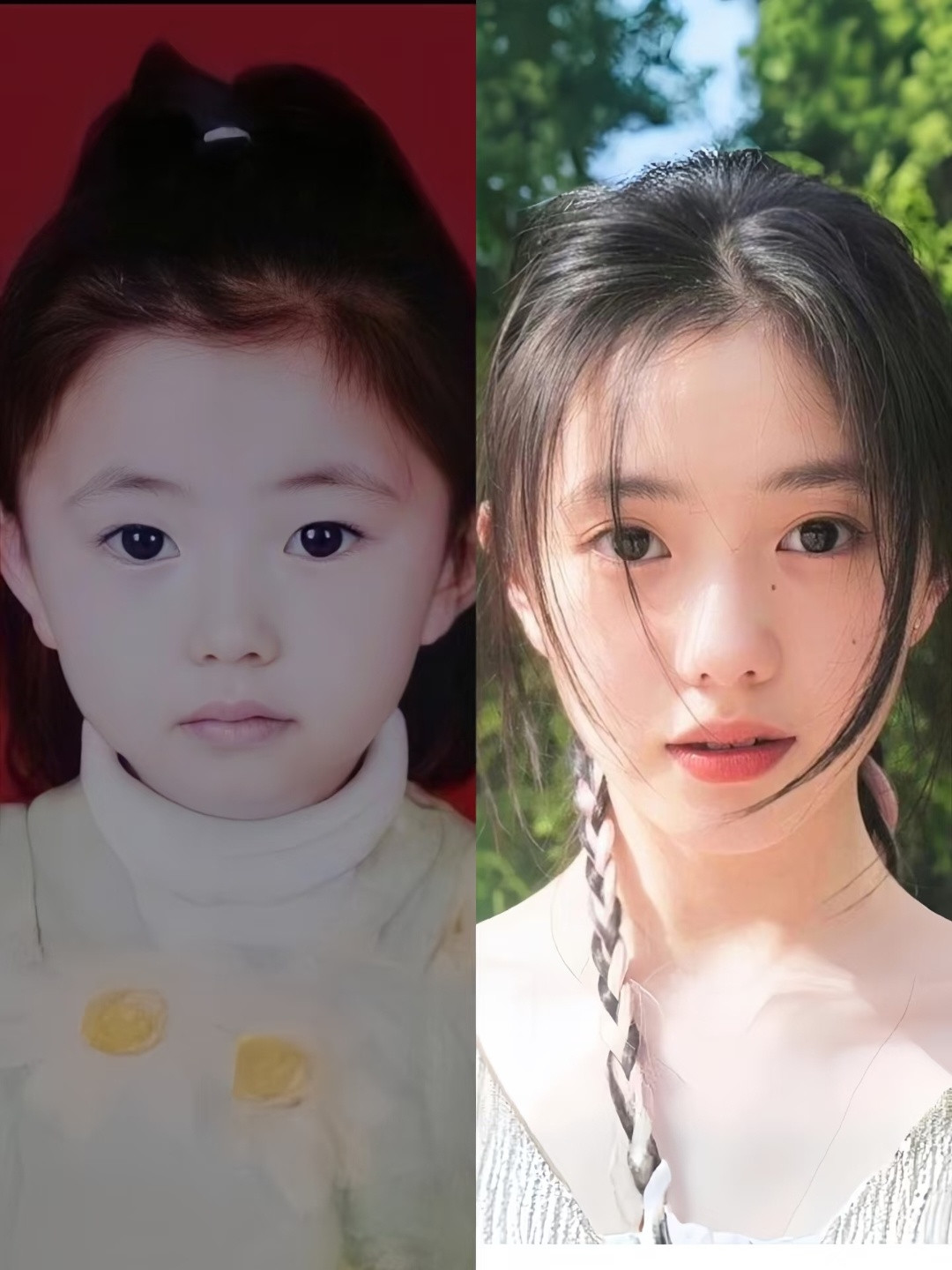 是不是好看的人连发际线都优秀？刘浩存不仅脸权威，连发际线都是娱乐圈最好看的吧