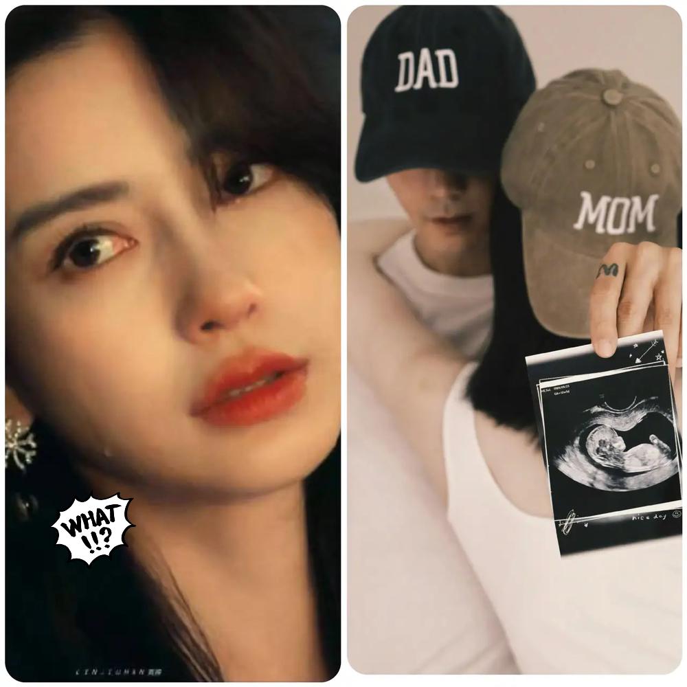 Baby现在估计眼睛都哭红了本来黄晓明再婚她还可以认命，现在连前男友陈伟霆都