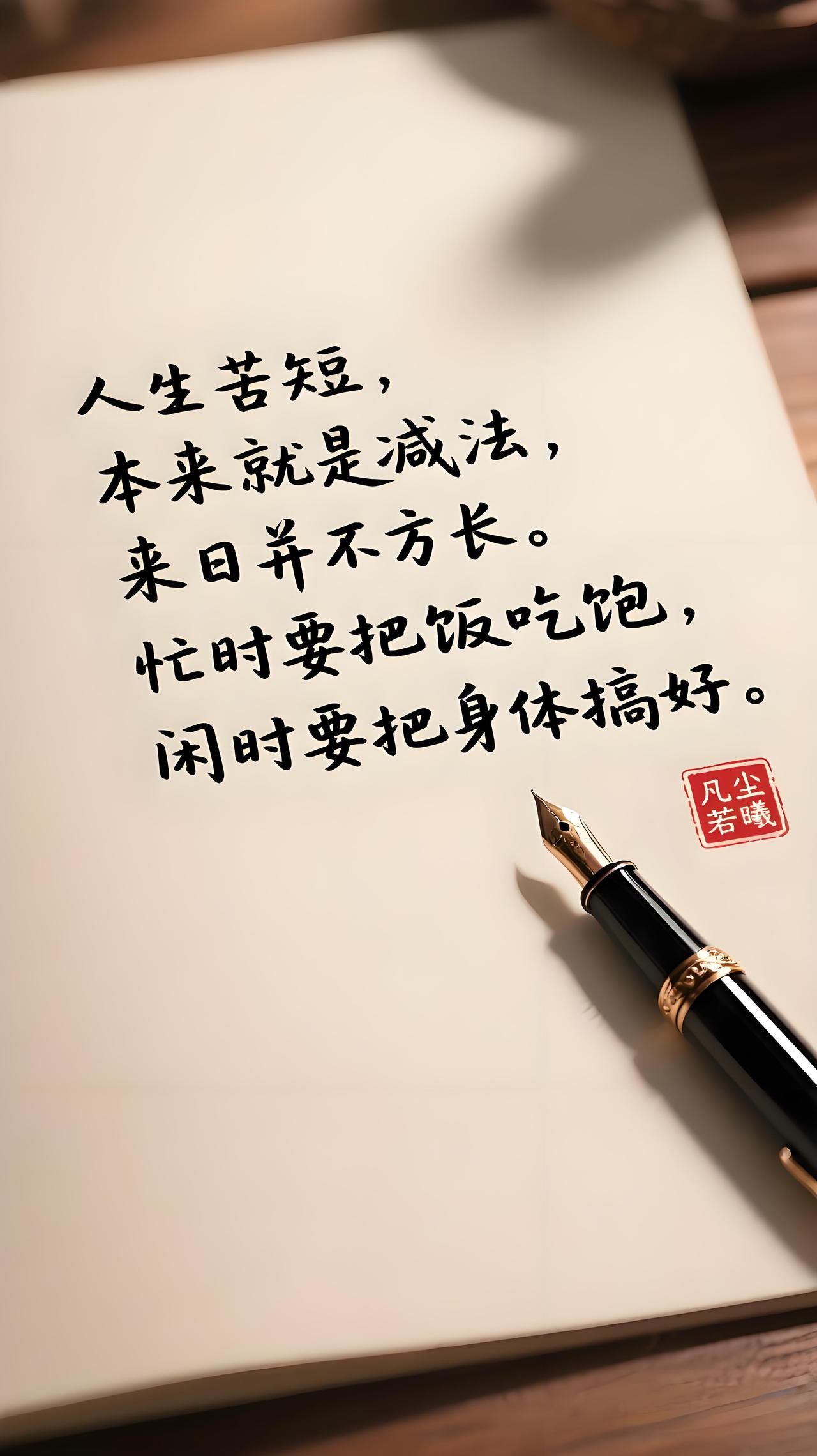 你这辈子只活几个瞬间生命有多长？不过一呼一吸间。别被数字定义，别被