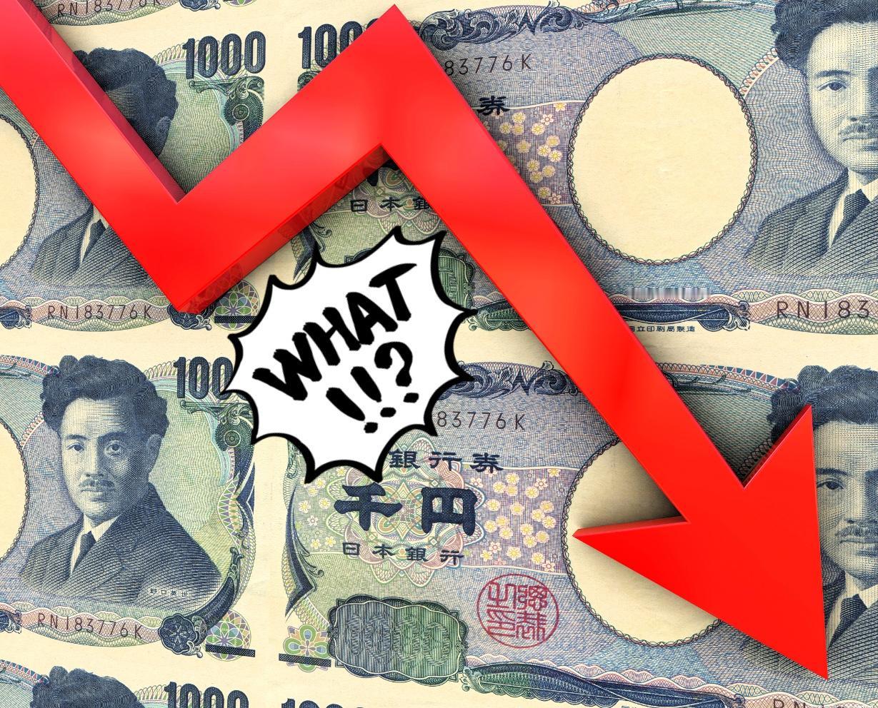 万万没想到，日元这次真的要崩了，日元这波贬值太疯狂了！11月18日直接跌破1