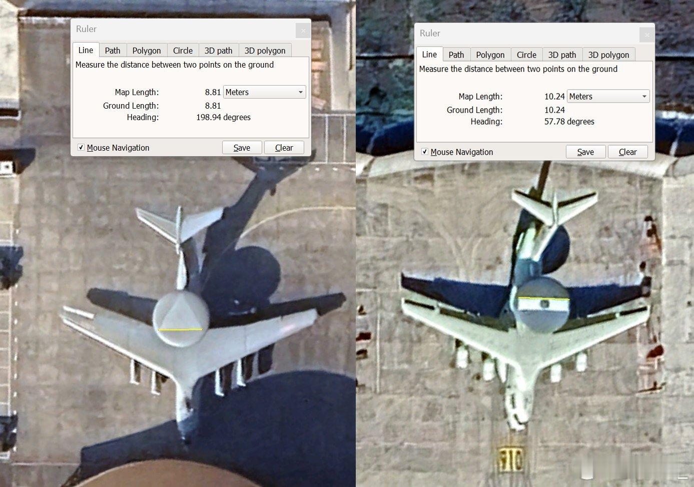 外网称KJ-3000的天线长度比KJ-2000长了16%，虽然雷达罩的直径几乎相