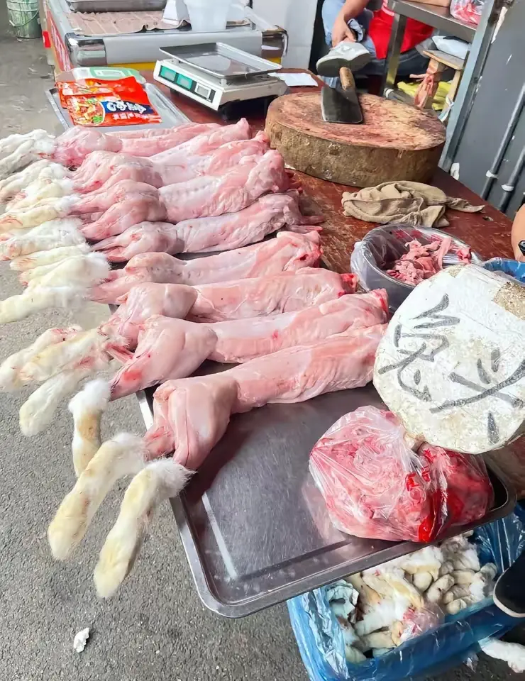 从菜市场回来，我决定从此以后不再吃肉了！