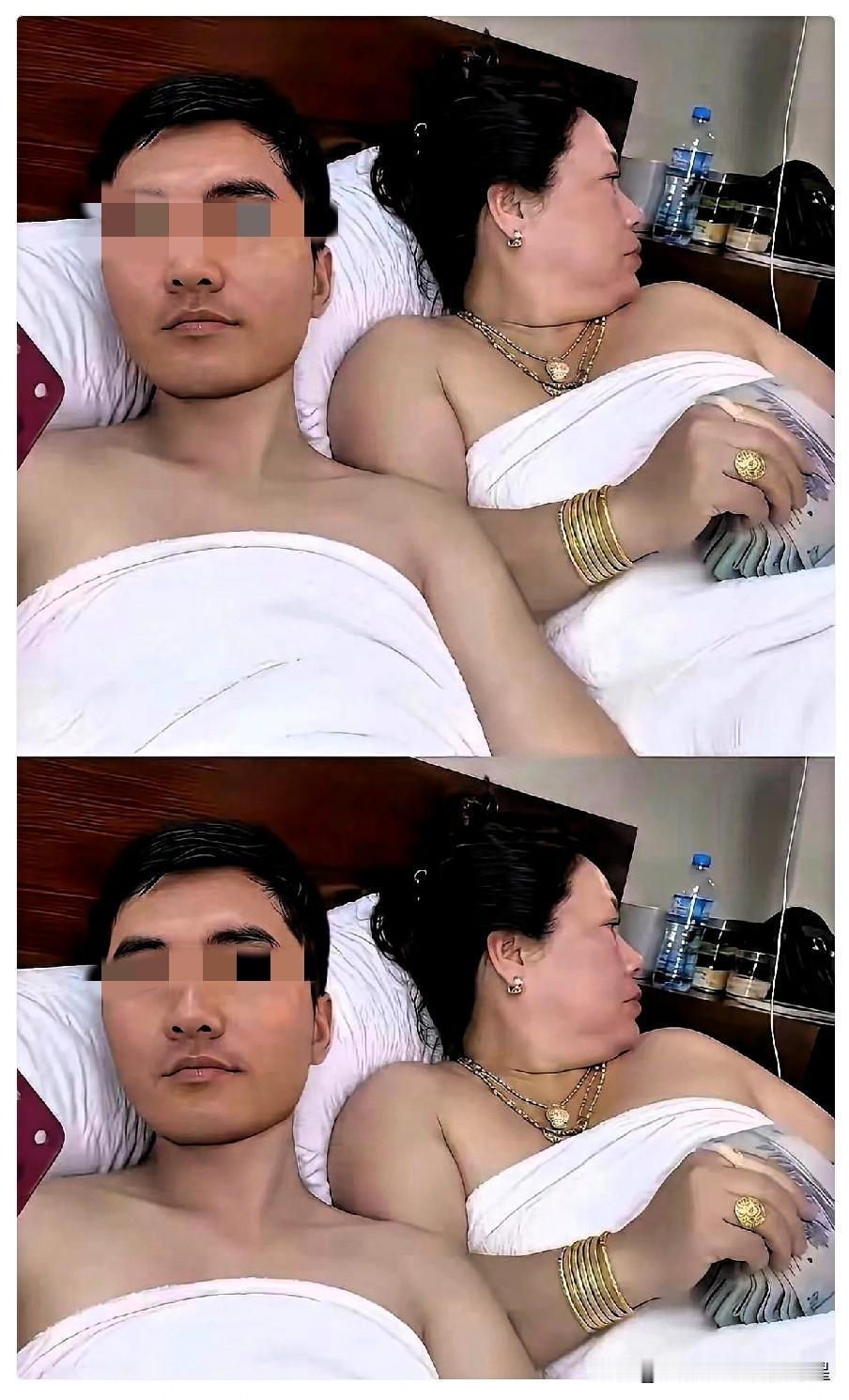 最近网上疯传的一张照片，硬生生把无数年轻人的遮羞布给扯了下来。画面里女的浑