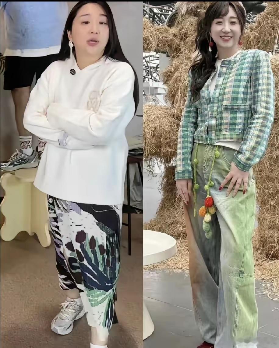 果然钱是一个女人最好的医美。傅首尔之前刚出名时，就是中年妇女的形象，脸盘子大大的