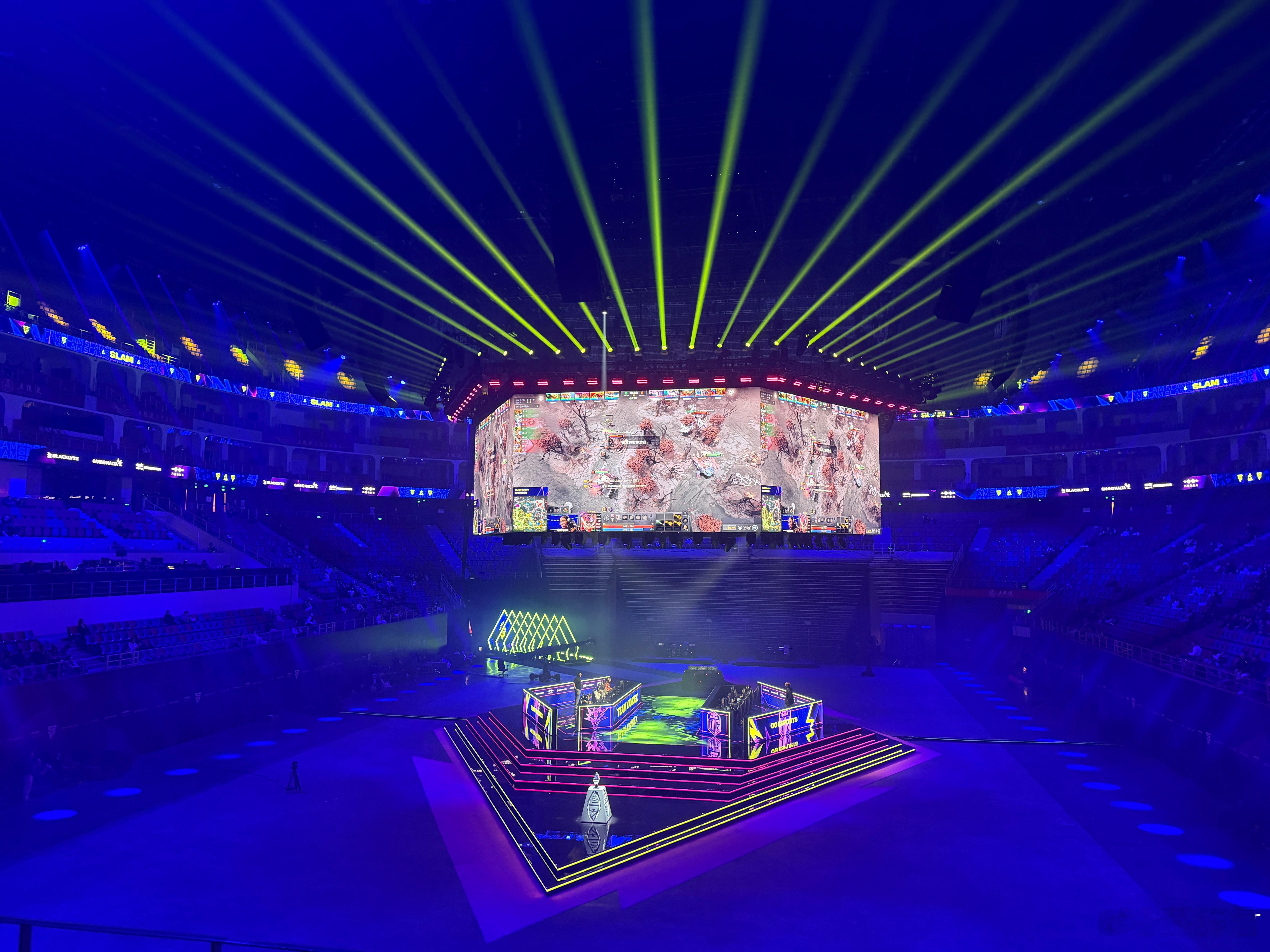 这么好的场馆！dota2