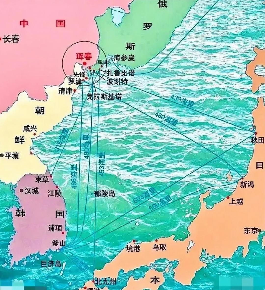 东北真的需要一个出海口建港口！博主说的不是辽宁省的出海口，而是吉林和黑龙江省