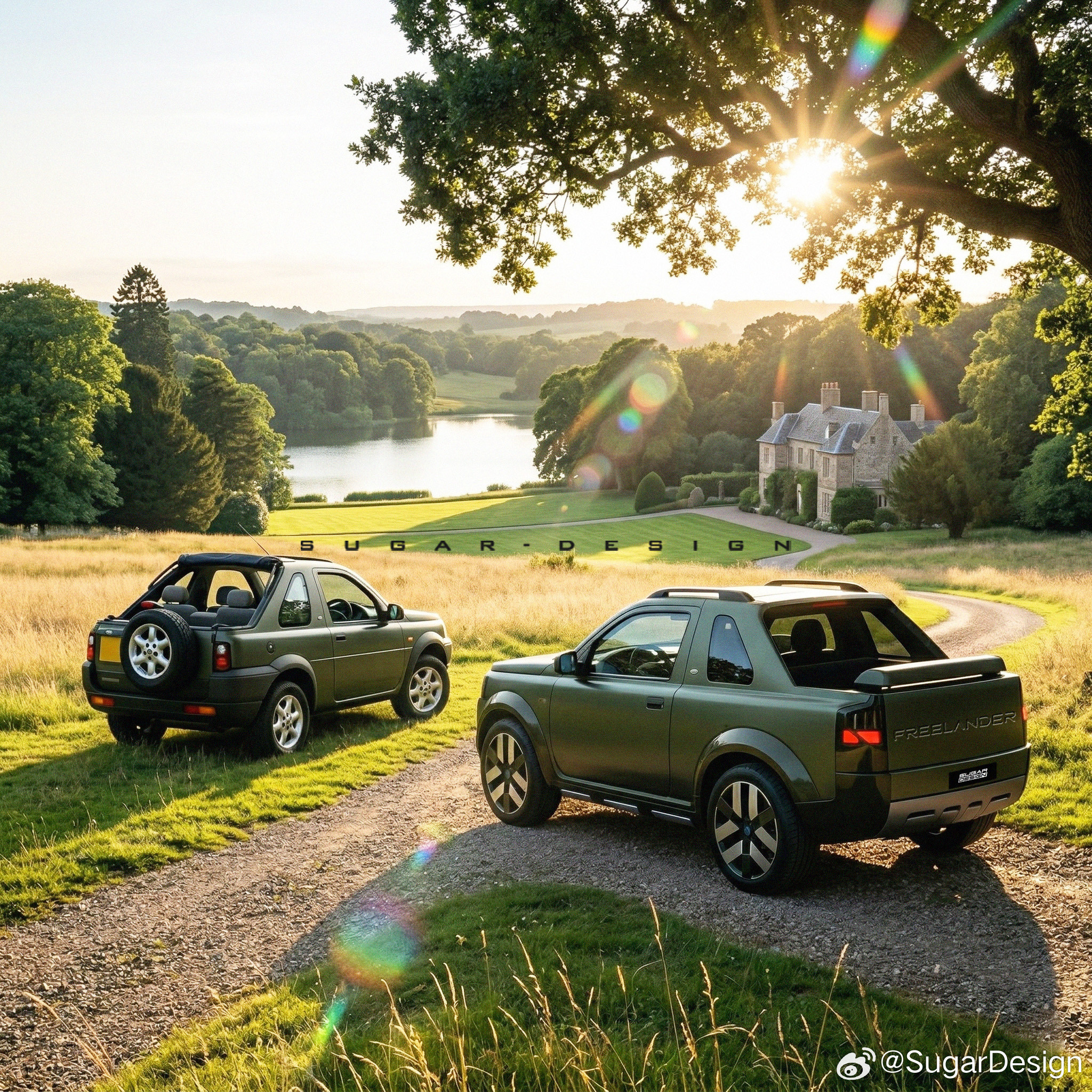 新车前沿预览我与汽车的日常小虎出山！FREELANDER神行者双门半敞篷版新车