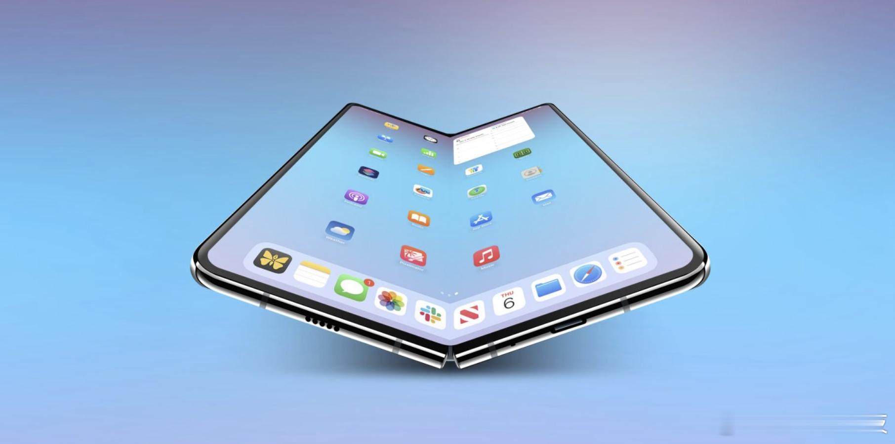 【苹果折叠屏iPhone电池容量曝光，最高5800mAh大幅领先三星】据消息源透