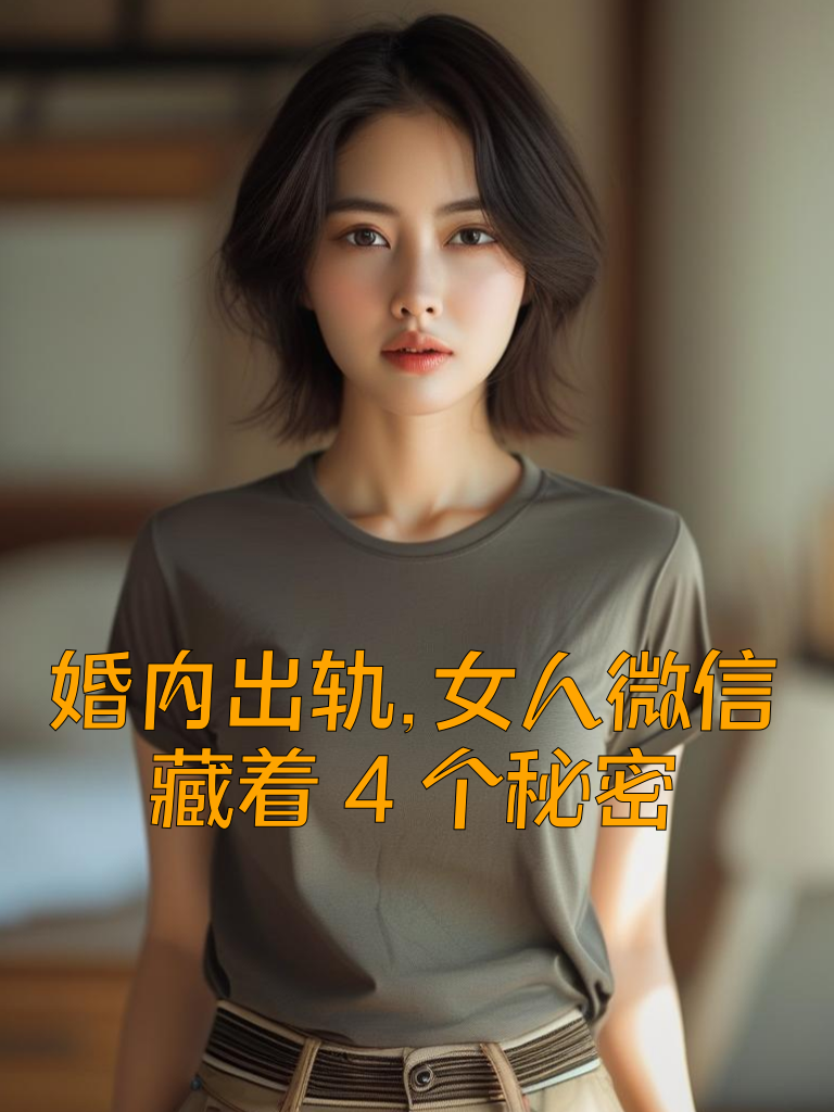 婚内出轨，女人微信藏着4个秘密
