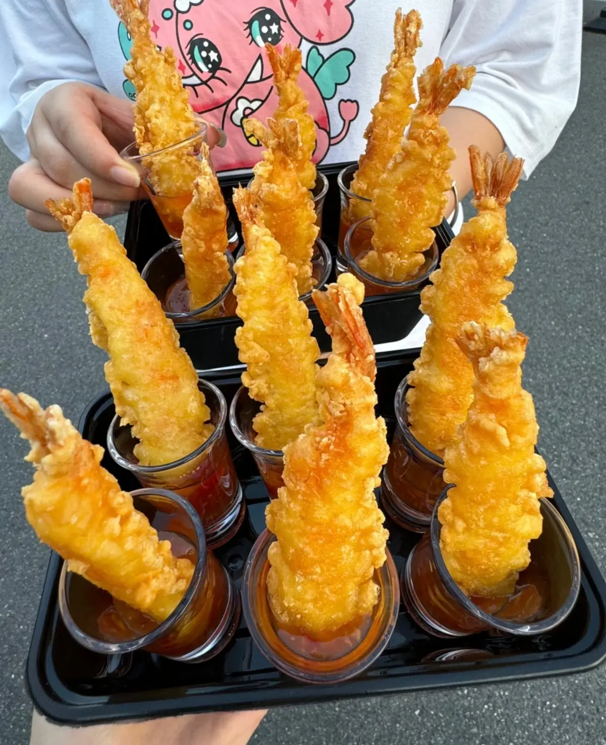 这个炸虾真的是好吃呢！