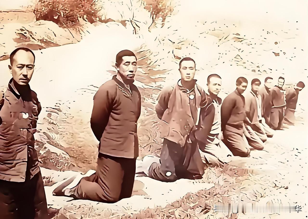 跪地却不低头，这是刻在骨子里的民族气节九一八事变之后，九名抗日爱国志士，被日