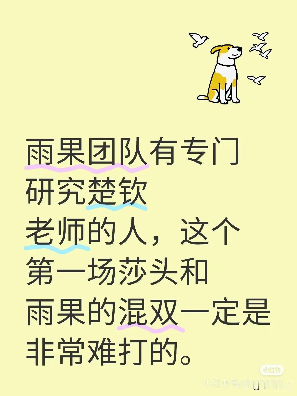 什么？雨果还有专门研究楚钦的团队啊？那些网上不是说他参赛连教练都不随行的吗？听