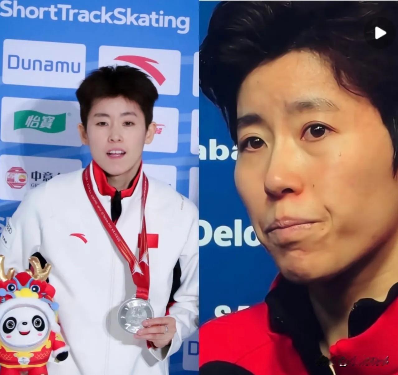 米兰冬奥会赛场上，范可新出现的那一刻，很多人都愣住了。这还是当年那个在冰