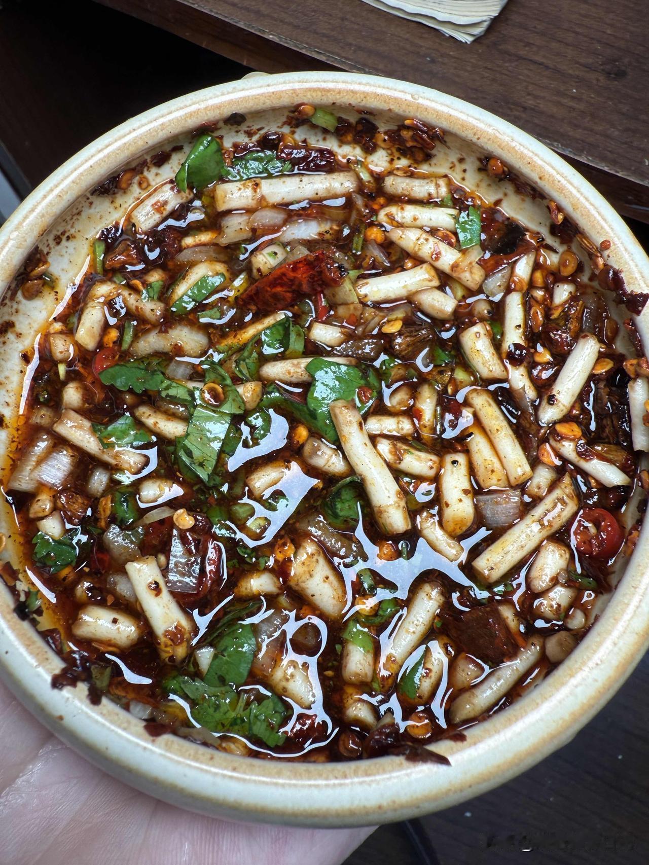 羊肉配上这个蘸水，味道不要太巴适