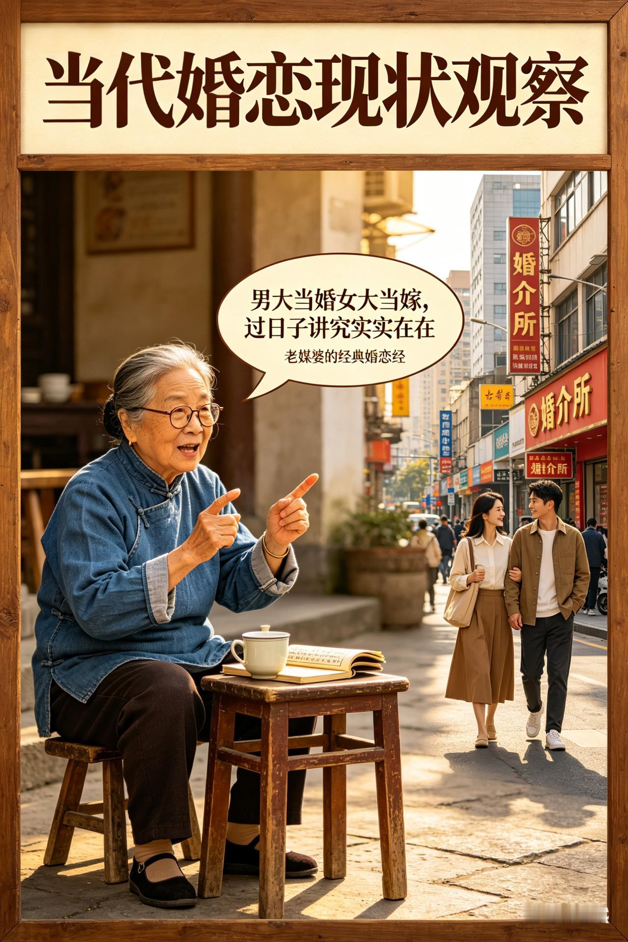 《跑了一辈子媒的老媒婆，一句话道破当下婚恋真相，太扎心》一位老媒婆唏嘘: