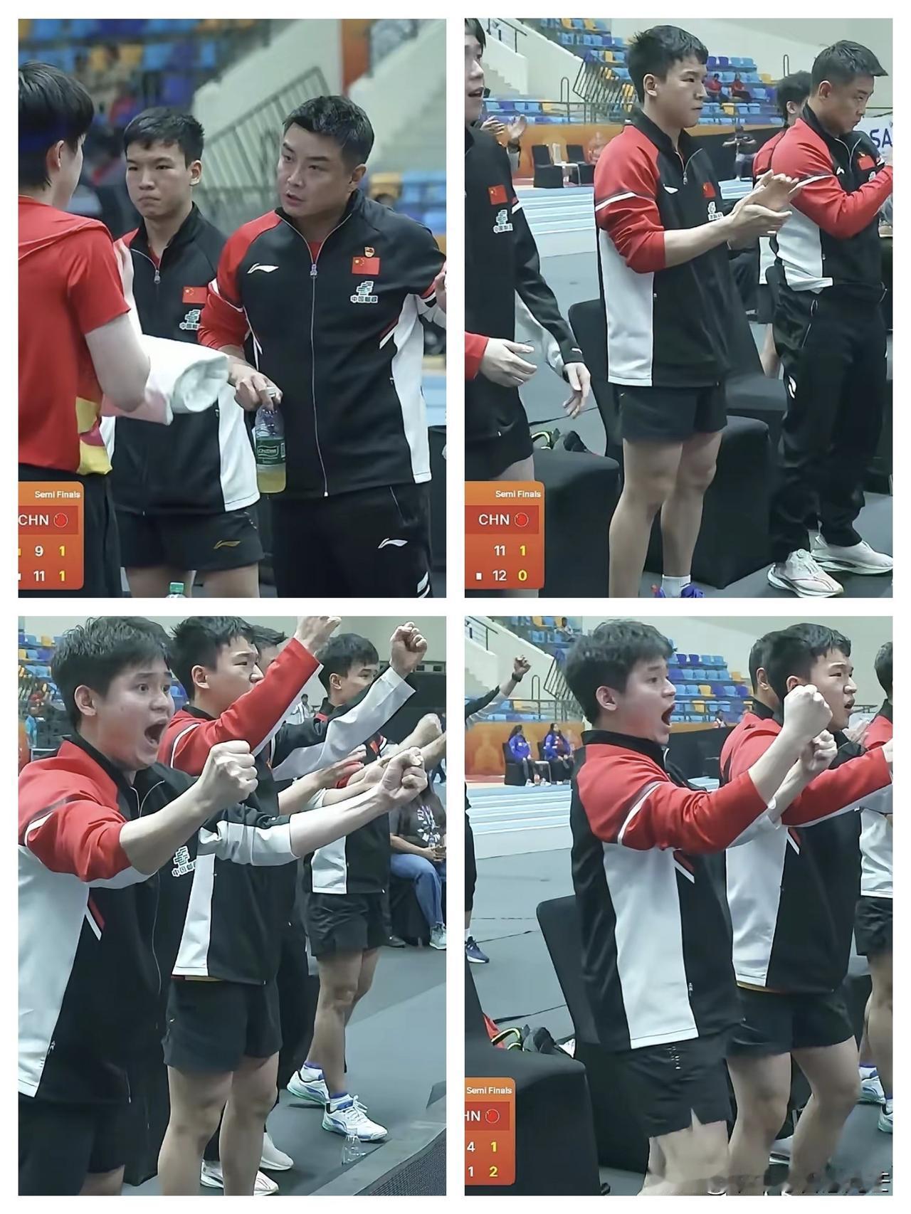 谁能忘得掉，前两盘落后时那种揪心的感觉？眼看就要陷入绝境，是林诗栋先站出来，五局