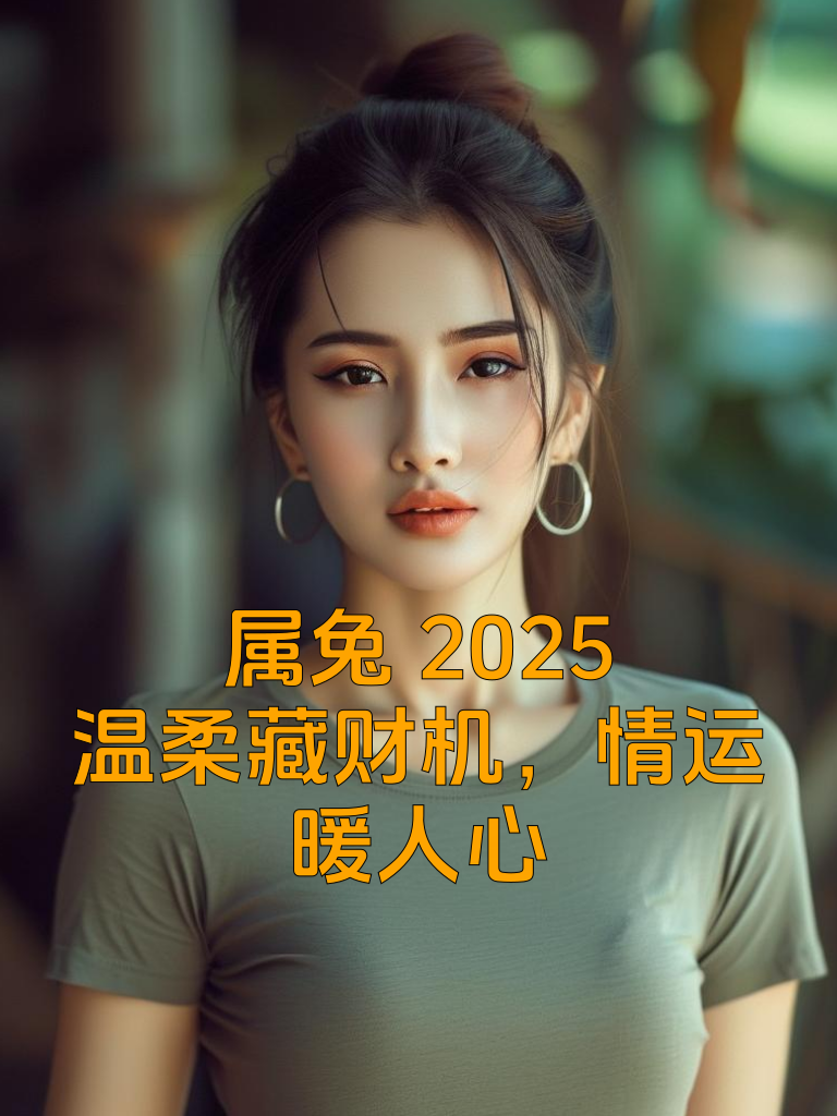 属兔2025：温柔藏财机，情运暖人心