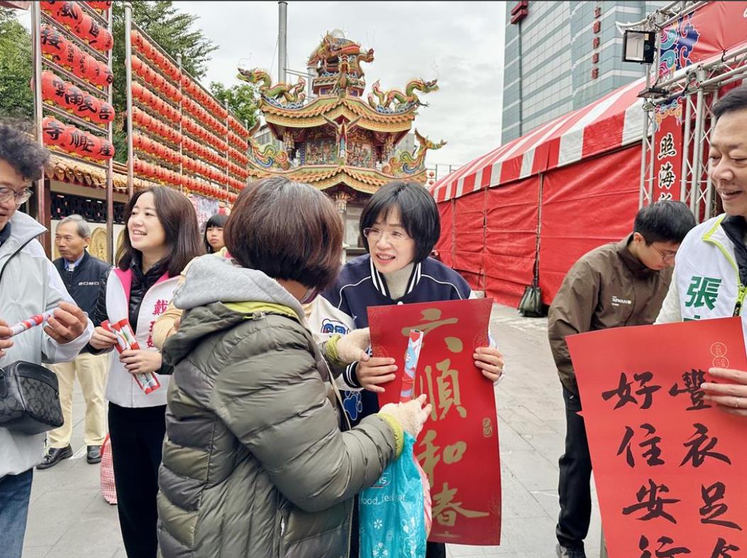 韩国瑜自嘲“最后一次发春联”　绿委这样回有点酸台“立法院长”韩国瑜发春联，