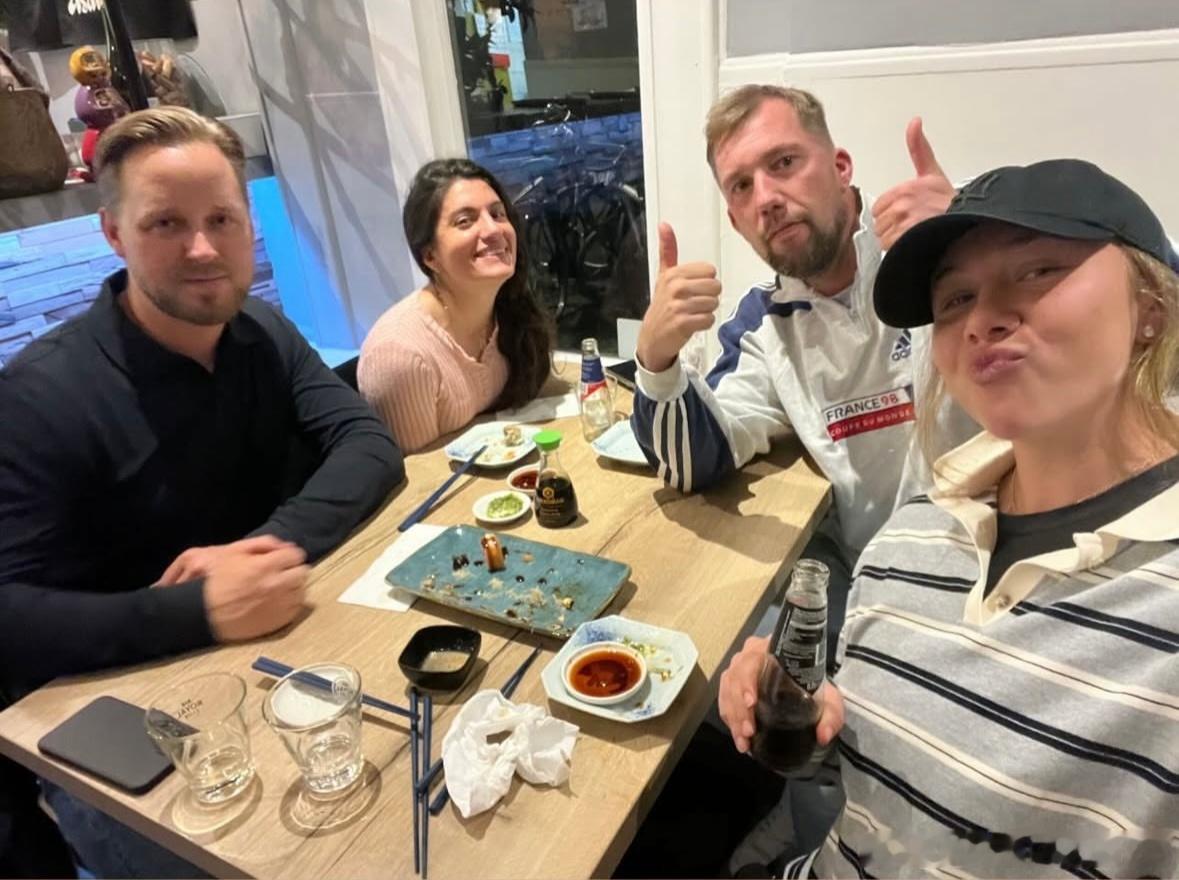 阿尼西莫娃！和团队汇合！阿姆斯特丹🇳🇱之行，TeamAnisimova准备