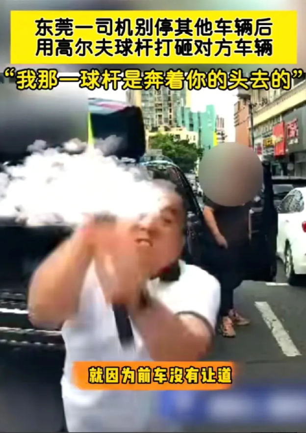 东莞奔驰柱子哥，高尔夫球杆几杆子，寻衅滋事，把自己送进去了，还连累了网红弟弟，弟