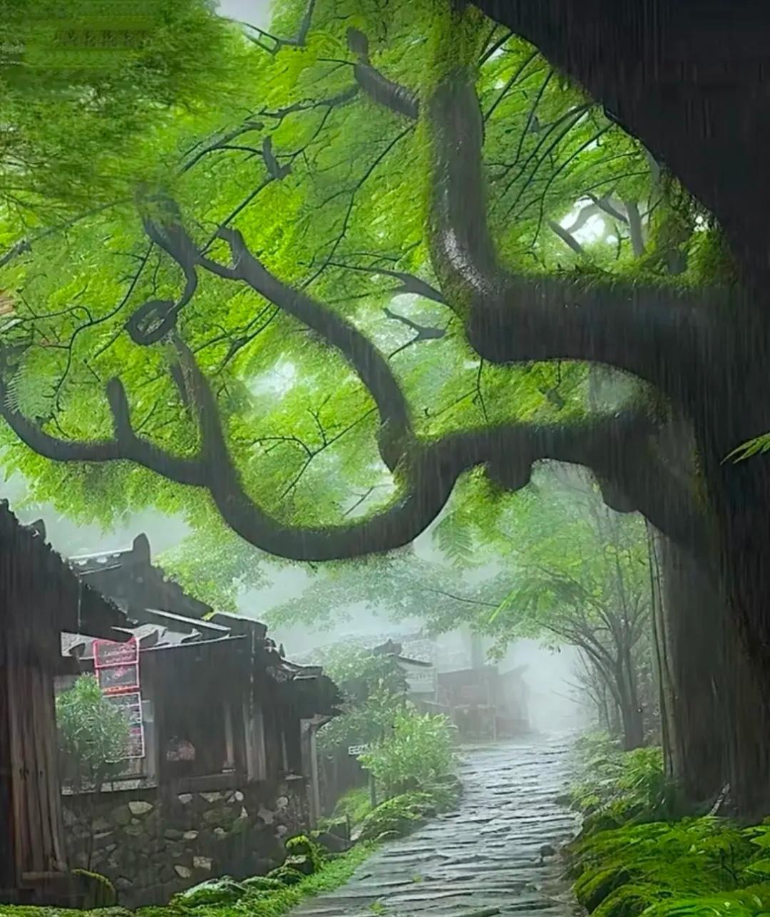 上联，轻烟细柳锁窗纱，浓雾下联，？？？