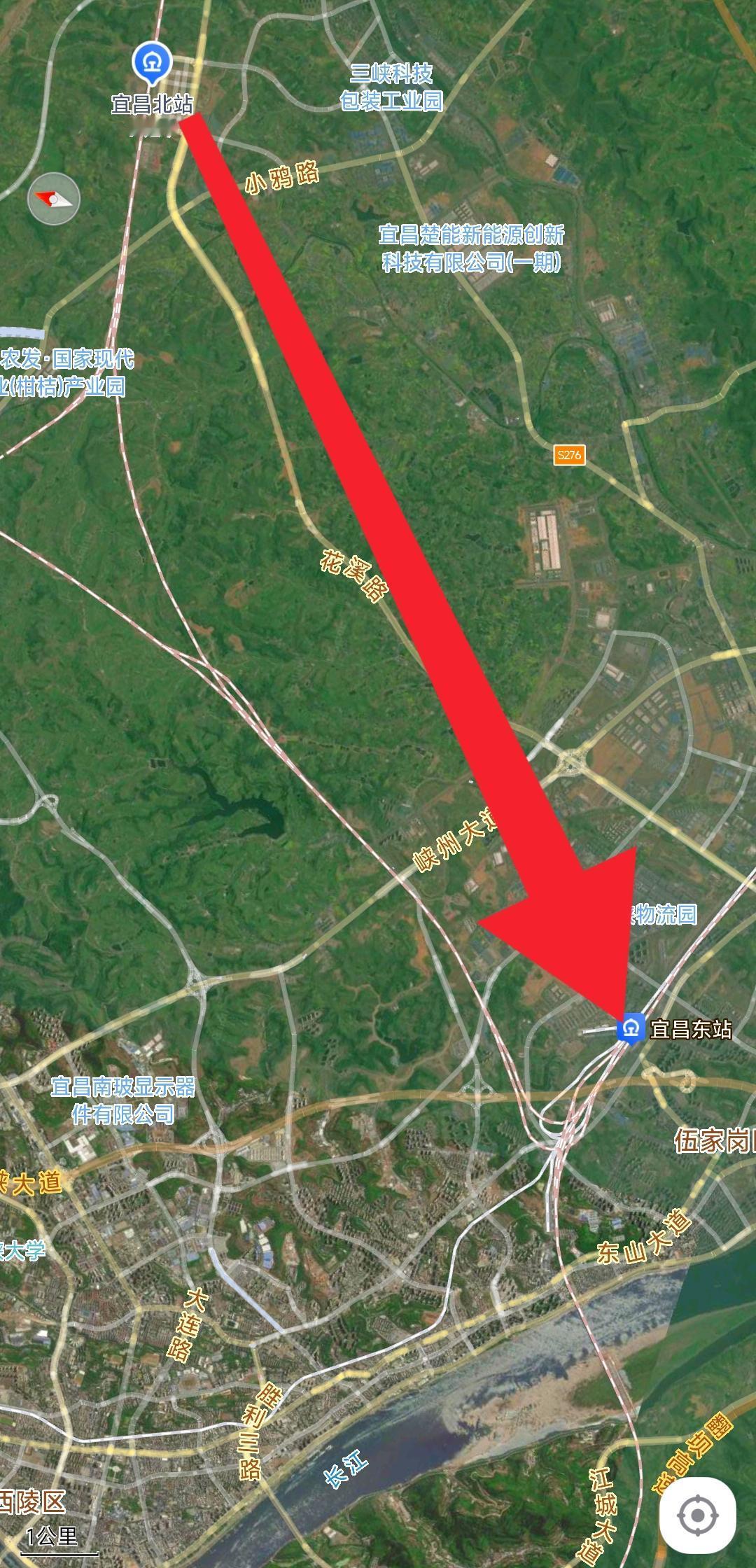 我感觉正在建设的宜昌北站地理位置还是有些偏僻，而且宜昌北站的规模是9台20线，其